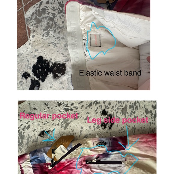 FP Movement by Free People NWT Multicolor Ski jacket and ski pants - Picture 13 of 14